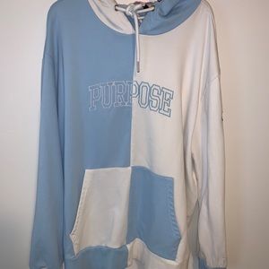 Color block one purpose hoodie